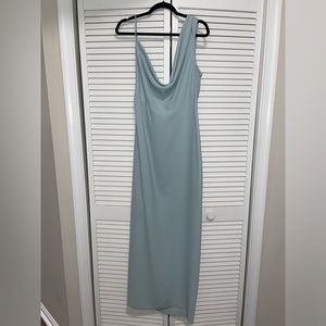 X Revolve Arial Gown in Thyme